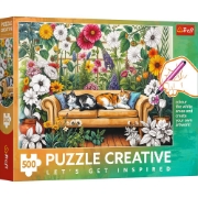 Imagine PUZZLE TREFL 500 CREATIVE ORANGERIA PSICII