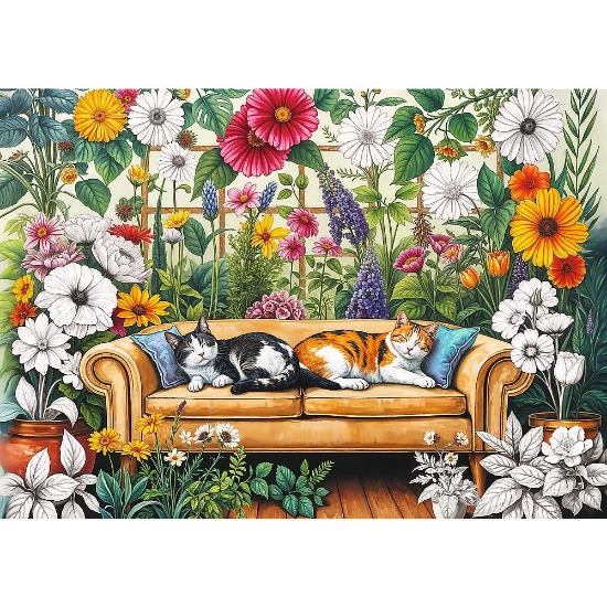 Imagine PUZZLE TREFL 500 CREATIVE ORANGERIA PSICII