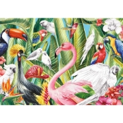 Imagine PUZZLE TREFL 500 CREATIVE PASARI ALE PARADISULUI