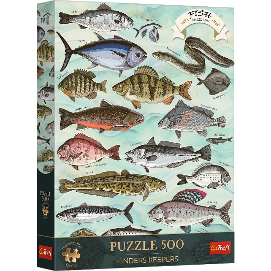 Imagine PUZZLE TREFL 500 PREMIUM PLUS FINDERS KEEPER PESTI