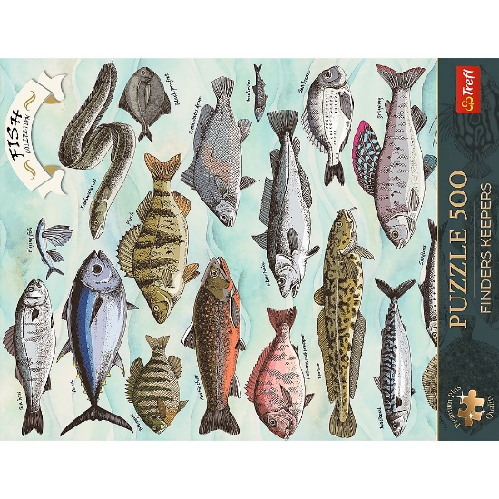 Imagine PUZZLE TREFL 500 PREMIUM PLUS FINDERS KEEPER PESTI