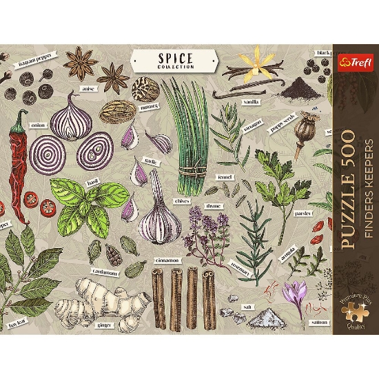 Imagine PUZZLE TREFL 500 PREMIUM PLUS CONDIMENTE