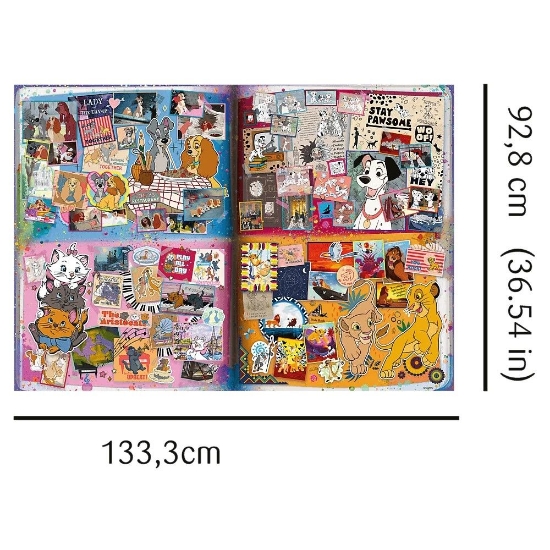 Imagine PUZZLE TREFL 6000 MAREA CARTEA A LUI DISNEY CU POSTER INCLUS