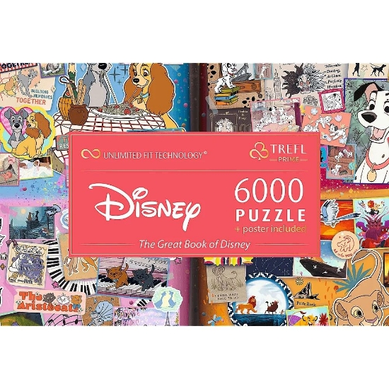 Imagine PUZZLE TREFL 6000 MAREA CARTEA A LUI DISNEY CU POSTER INCLUS