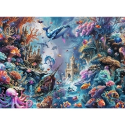 Imagine PUZZLE TREFL 3000 COLECTIA SUA VIATA SUBACVATICA POSTER INCLUS