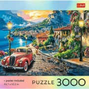 Imagine PUZZLE TREFL 3000 COLECTIA SUA ORAS ITALIAN PE MALUL LACULUI POSTER INCLUS 