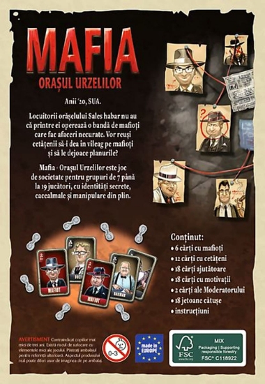 Imagine JOC MAFIA ORASUL URZELILOR IN LIMBA ROMANA