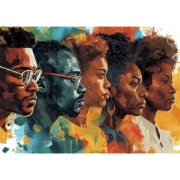 Imagine PUZZLE TREFL 1000 COLECTIA SUA CHIPURI IN CEATA POSTER INCLUS