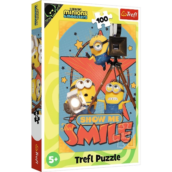 Imagine PUZZLE TREFL 100 MINIONI SI MONSTRI