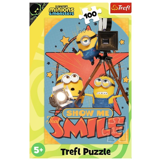 Imagine PUZZLE TREFL 100 MINIONI SI MONSTRI