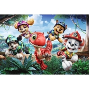 Imagine PUZZLE TREFL 60 PATRULA CATELUSILOR DINOZAURI LA SALVARE