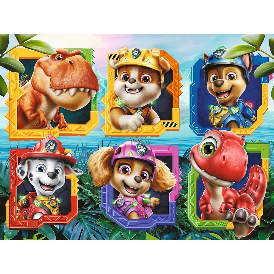 Imagine PUZZLE TREFL 30 PATRULA CATELUSILOR INSULA DINOZAURILOR