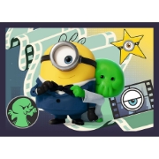 Imagine PUZZLE TREFL 4IN1 NOILE AVENTURI ALE MINIONILOR