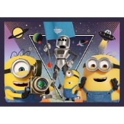Imagine PUZZLE TREFL 4IN1 NOILE AVENTURI ALE MINIONILOR