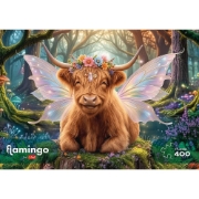 Imagine PUZZLE TREFL 400 FLAMINGO PASTRATORUL DE VISE AL PADURII