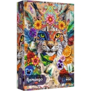 Imagine PUZZLE TREFL 600 FLAMINGO COLAJ DE INSPIRATIE