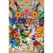 Imagine PUZZLE TREFL 600 FLAMINGO COLAJ DE INSPIRATIE