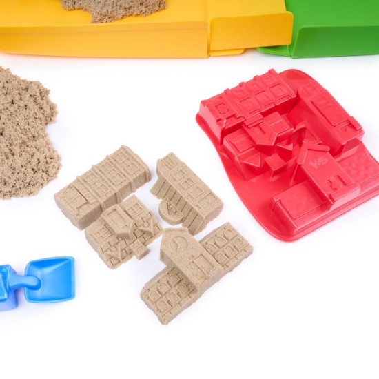 Imagine KINETIC SAND SET ZONA DE CONSTRUCTII