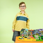 Imagine KINETIC SAND SET ZONA DE CONSTRUCTII