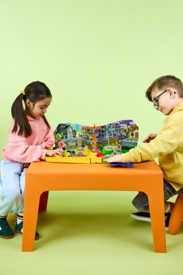 Imagine KINETIC SAND SET ZONA DE CONSTRUCTII