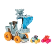 Imagine MONSTER JAM MINI JAMS SET DE JOACA LANSATOR MEGALODON DISTRUGATOR MARIN 