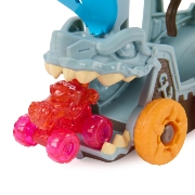 Imagine MONSTER JAM MINI JAMS SET DE JOACA LANSATOR MEGALODON DISTRUGATOR MARIN 