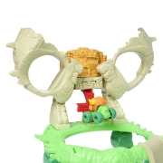 Imagine MONSTER JAM MINI JAMS SET DE JOACA CRASH AND CRUMBLE JUNGLE CU MASINUTELE EL TORO LOCO SI DRAGON