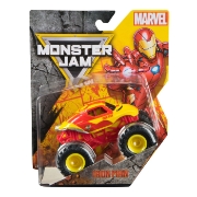 Imagine MONSTER JAM MARVEL CAMION GIGANT IRON MAN SCARA 1 LA 64
