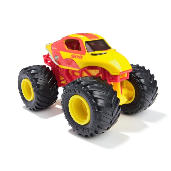 Imagine MONSTER JAM MARVEL CAMION GIGANT IRON MAN SCARA 1 LA 64
