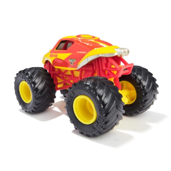 Imagine MONSTER JAM MARVEL CAMION GIGANT IRON MAN SCARA 1 LA 64