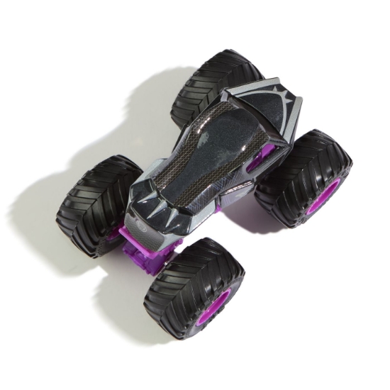 Imagine MONSTER JAM MARVEL CAMION GIGANT BLACK PANTHER SCARA 1 LA 64