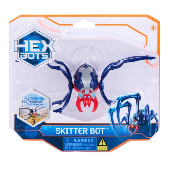 Imagine  HEX BOTS PAIANJEN ROBOT ALBASTRU