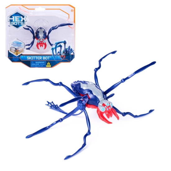 Imagine  HEX BOTS PAIANJEN ROBOT ALBASTRU