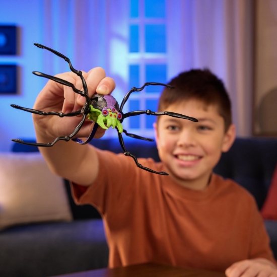 Imagine  HEX BOTS PAIANJEN ROBOT NEGRU