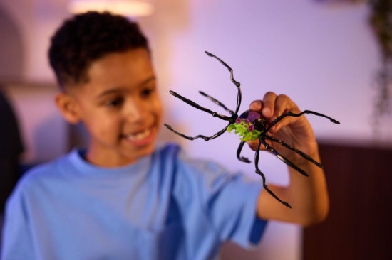 Imagine  HEX BOTS PAIANJEN ROBOT NEGRU