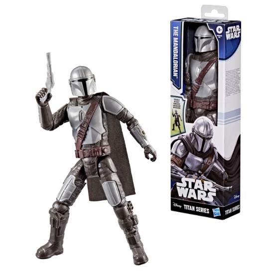 Imagine STAR WARS TITAN SERIES FIGURINA MANDALORIANUL 30CM