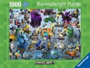Imagine PUZZLE MINECRAFT MOBS 1000 
