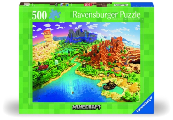 Imagine PUZZLE MINECRAFT 500 