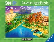 Imagine PUZZLE MINECRAFT 500 