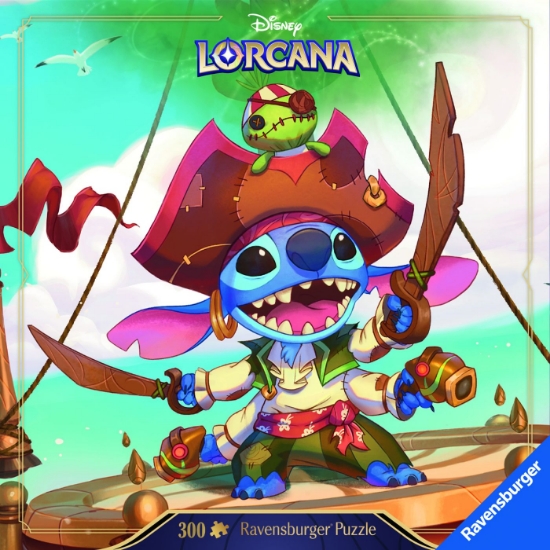 Imagine PUZZLE DISNEY LORCANA STITCH PIRATUL EXTRATERESTRU 300