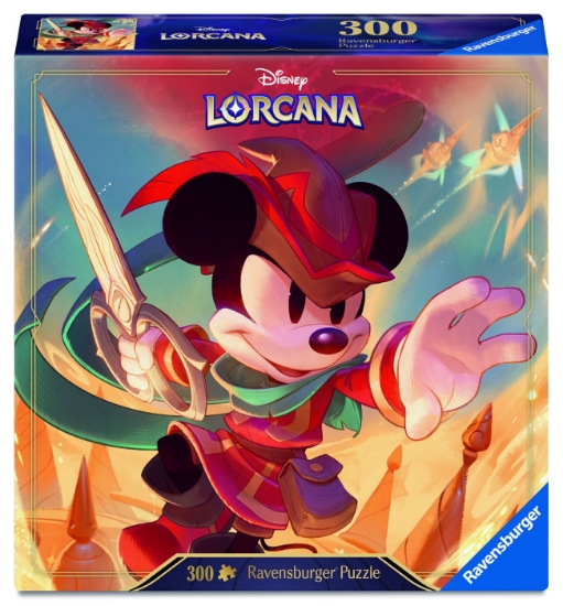 Imagine PUZZLE DISNEY LORCANA MICKEY MOUSE CROITOR CURAJOS 300