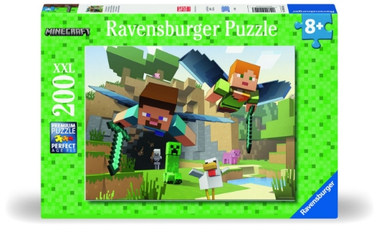 Imagine PUZZLE MINECRAFT AVENTURI 200 XXL