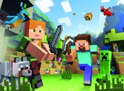 Imagine PUZZLE MINECRAFT 100 XXL