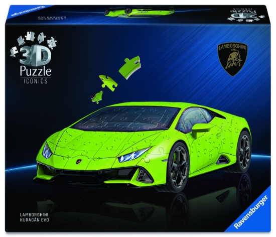 Imagine PUZZLE 3D ICONICS LAMBORGHINI HURACAN EVO VERDE