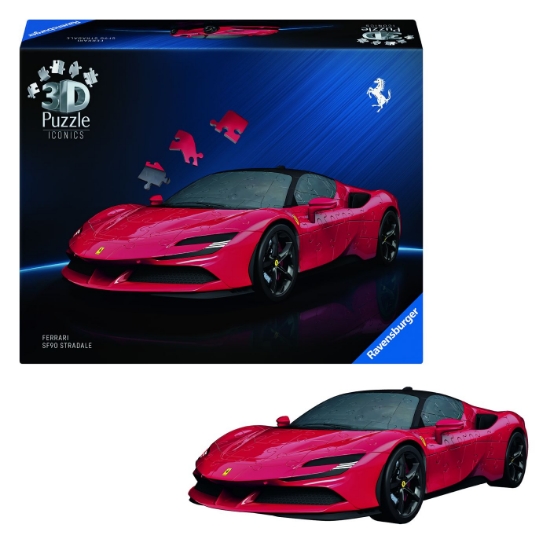 Imagine PUZZLE 3D ICONICS FERRARI SF90 STRADALE 