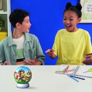Imagine PUZZLE 3D GLOB PATRULA CATELUSILOR CU LED 