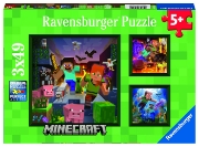 Imagine PUZZLE MINECRAFT 3X49