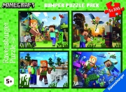 Imagine PUZZLE MINECRAFT 4IN1
