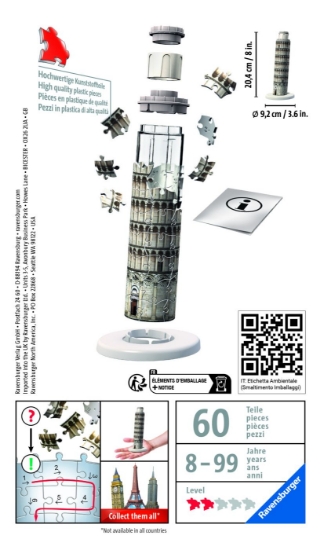 Imagine PUZZLE 3D MINI TURNUL DIN PISA