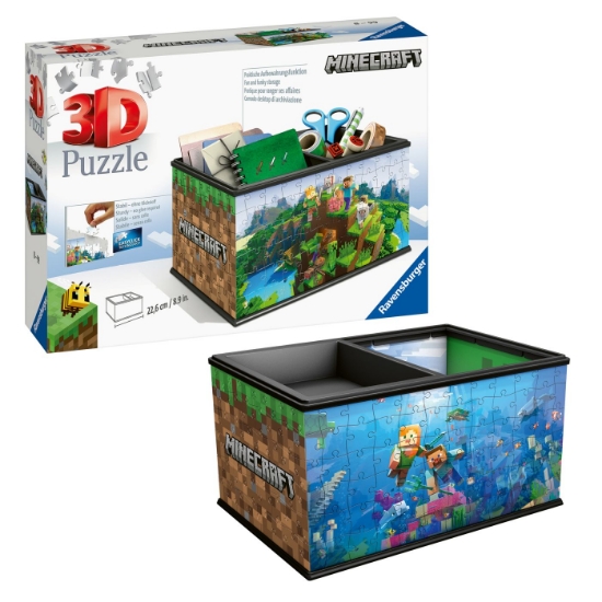 Imagine PUZZLE 3D MINECRAFT CUTIE DEPOZITARE